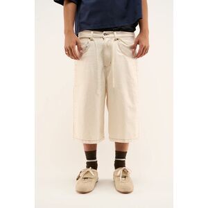 Scuffers Size 42 Woodstock Ecru Shorts Baggy Loose Men Used